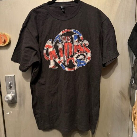 The Kinks - Union Jack Logo Vintage Style T-shirt - Unisex - Picture 5 of 16